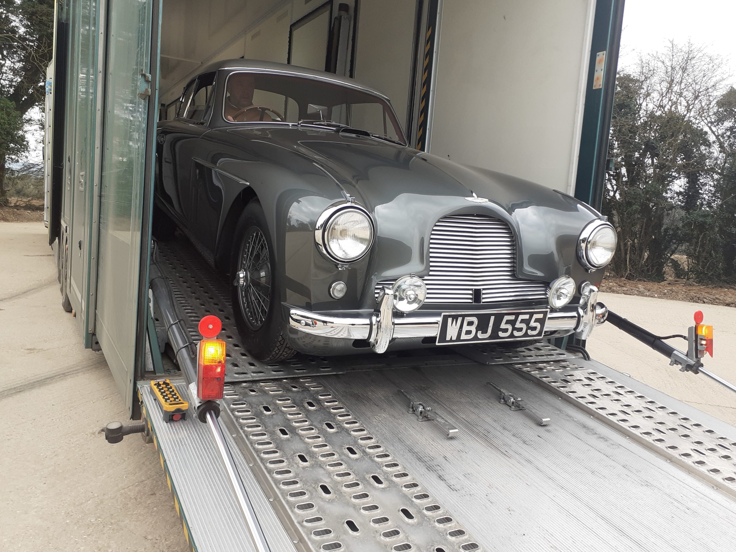 Classic car storage transport
