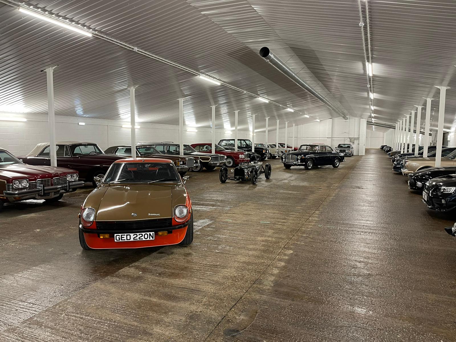 CLassic Car storage Basinsgstoke