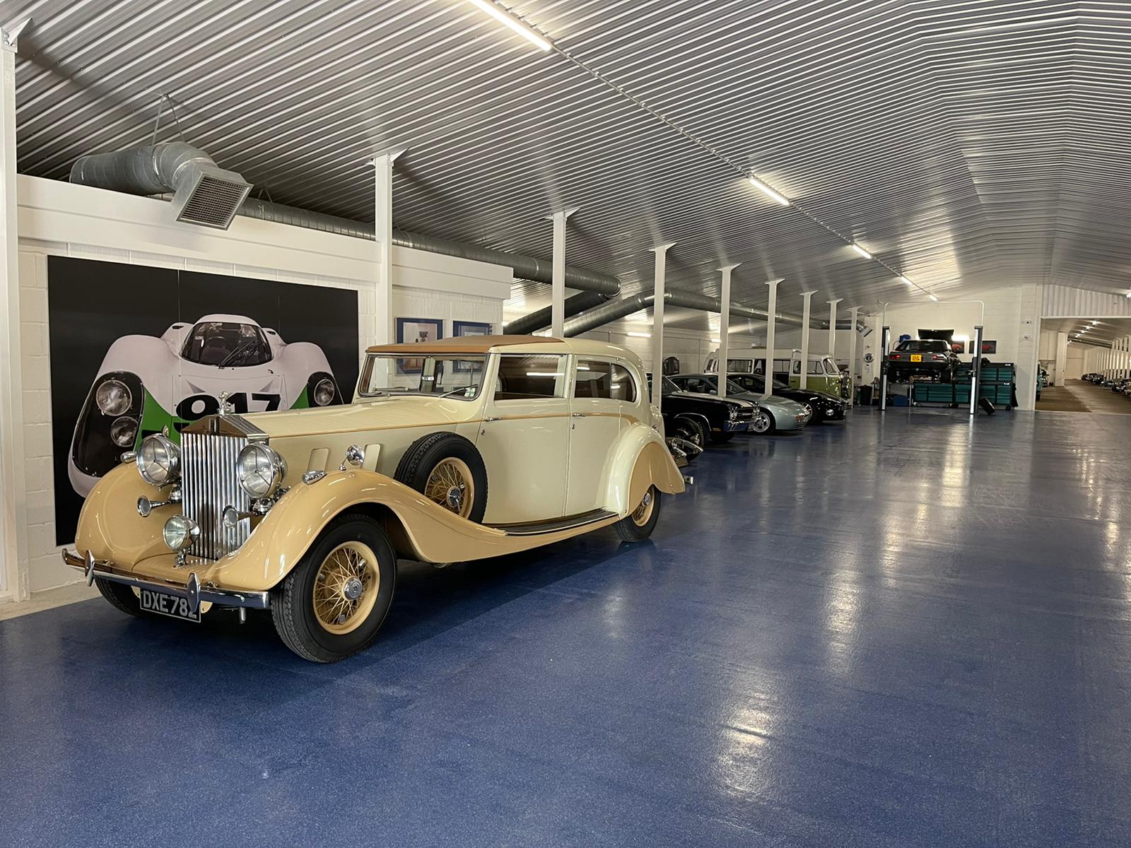 Vintage car storage