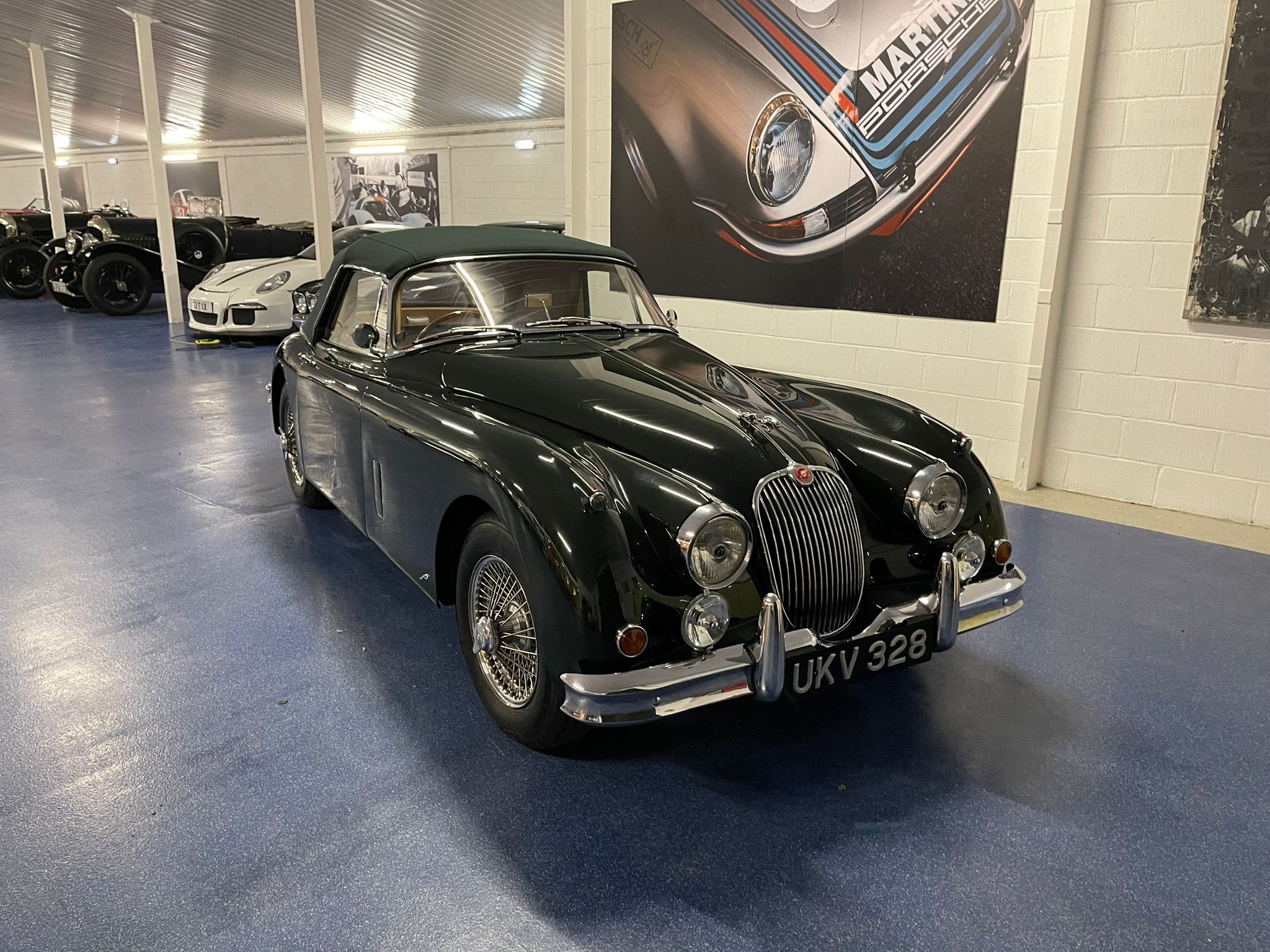 Classic car storage in Hampshire